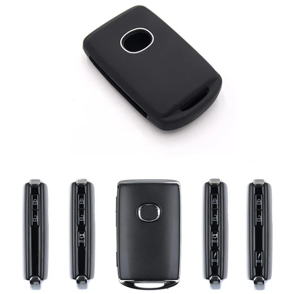 For Mazda 2 3 5 6 8 Cx-3 Cx-4 Cx-5 Cx-7 Cx-8 Cx-9 Cx-30 Speed Miata Mx5 Rx-8 Premacy Fiat 124 Silicone Car Key Cover Case