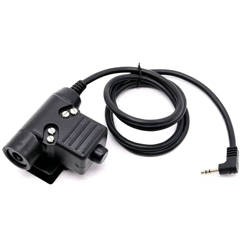 1 Pin 2.5mm Plug Z-Tactical Bowman Elite II U94 Headset Cable Adapter PTT for Motorola T6200C Cobra MT600 Gear Talkabout Radio air tube throat vibration mic headset z tactical u 94 a u94 ptt 2 5mm 1 pin plug for motorola t5200 t6200 t6200c t7200 radio