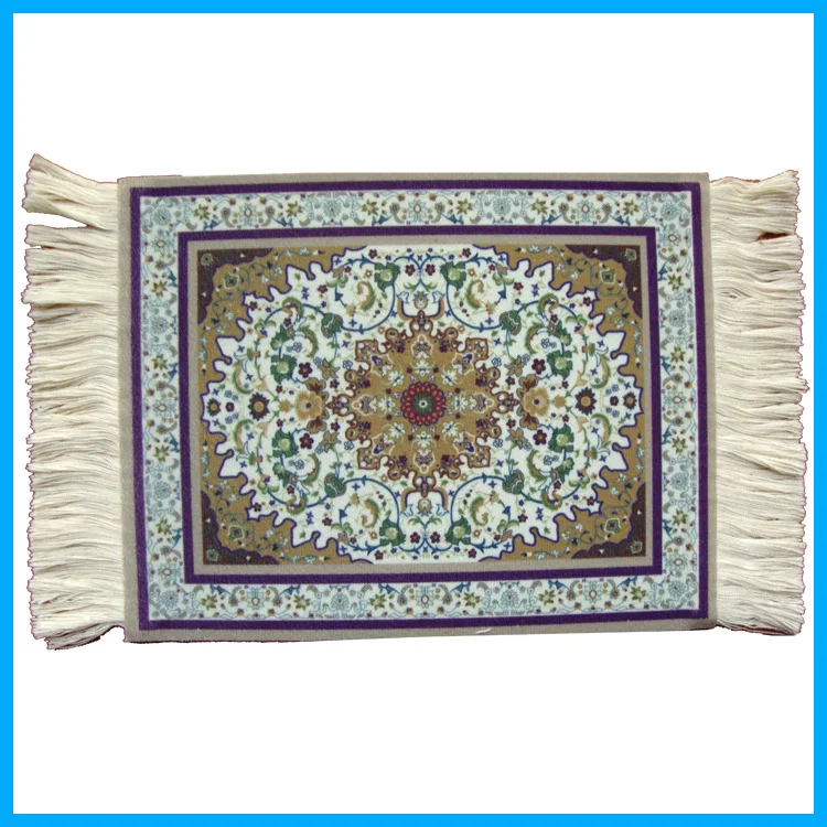 Persian Carpet Flannel Mouse Pad Bohemian Style