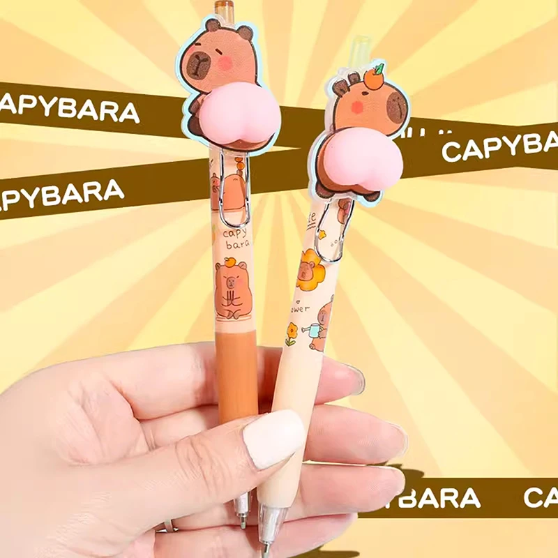Quirky Capybara Aesthetic Quick-Dry Neutral Pen
