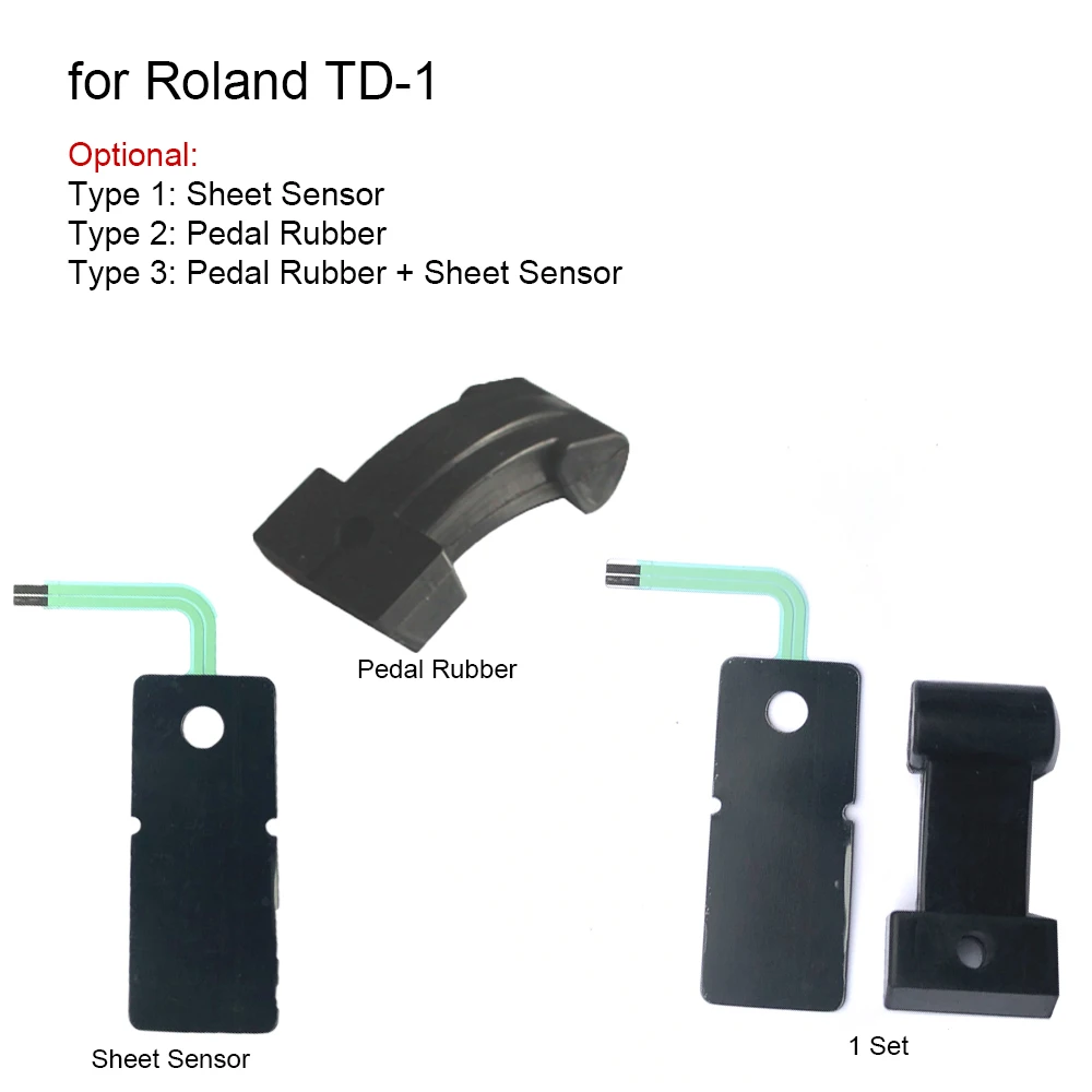 

Sheet Sensor/Pedal Rubber for Roland TD-1 Actuator Circuit Membrane Hi Hat Sensor Rubbers Electric Drum Parts