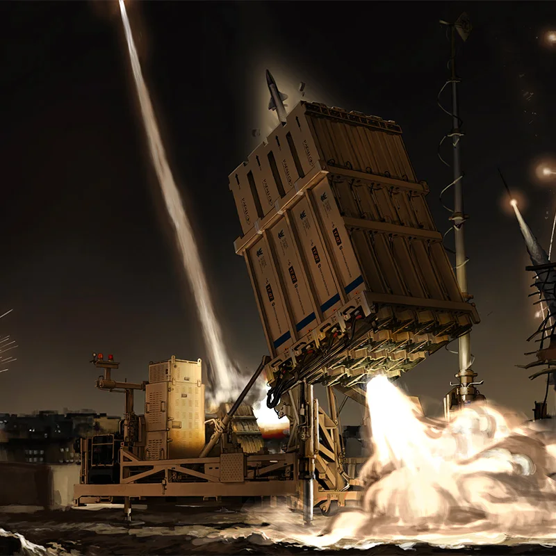 

MAGIC FACTORY 2001 1/35 Israel Air Defense Iron Dome - Scale Model Kit
