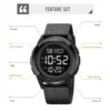 SKMEI 2047 Mens Electronic Sports Watches Casual Chrono Countdown Digital Waterproof Men Wristwatch Digital Clock montre homme 5
