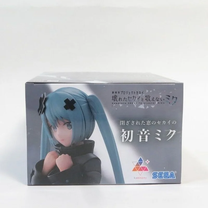 SEGA 오리지널 재고 있음 일본어 버전 프로젝트 SEKAI 루미나스타 창 닫히는 세계 하츠네 미쿠 상품 피규어 모델 장난감 선물