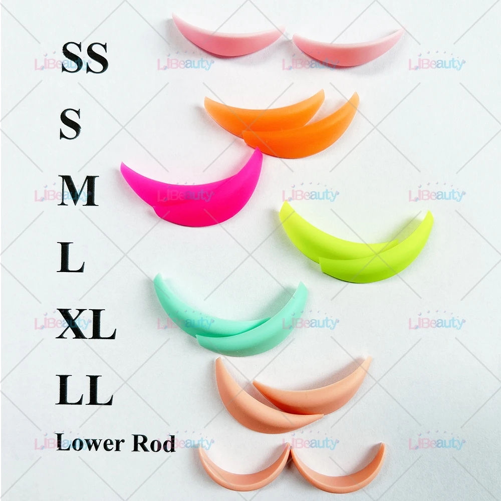 Description Picture 4 of itemLibeauty 7 Pairs Silicone Eyelash Perm Rod Lash Lift Shield Eyelash Curler Accessories Lifting Eeyelash Curling Iron Makeup Toos