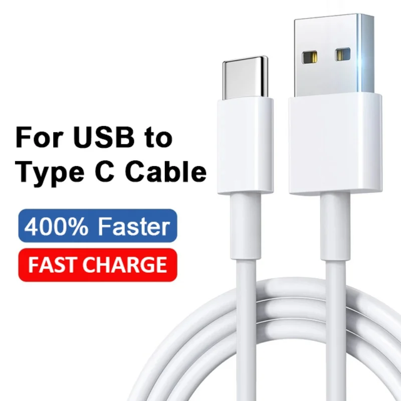 0.3/1/2M 100W USB Type C Super Fast Charging Cable Data Cord For Huawei OPPO vivo iQoo Quick Charing USB C Cables