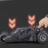 1/18 Classic Movie Car 2008 Batmobile Alloy Concept Bat Sports Car Model Diecast Metal Toy Race Car Model Sound Light Kids Gifts 6