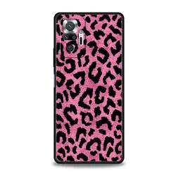 Leopard Cheetah Print Black Phone Case Cover for Redmi 10C (A1)