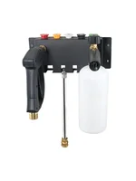 Pressure Washer Gun Holder Foam Cannon Holder Car Pressure Washer Wall Mount Accessories Organizer Wand Extension Kit  Rac 1