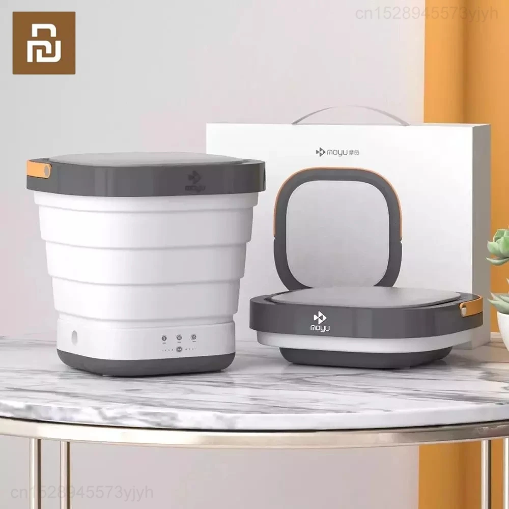 New Youpin Moyu Electric Mini Household Washing Machine Foldable Full