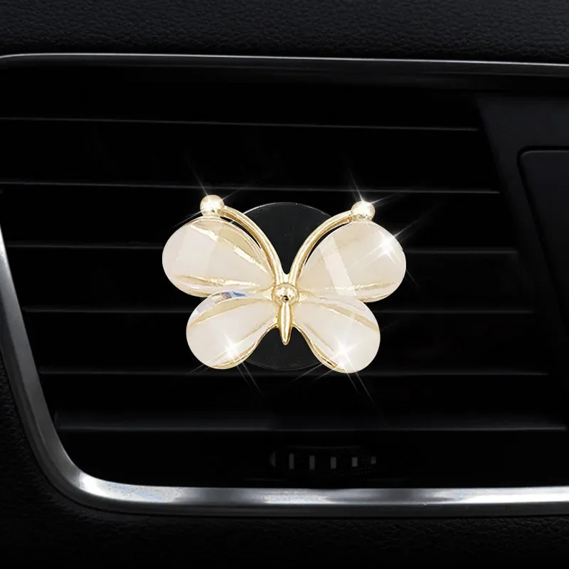 Colorful Butterfly Car Air Vent Clip Decoration Ornament