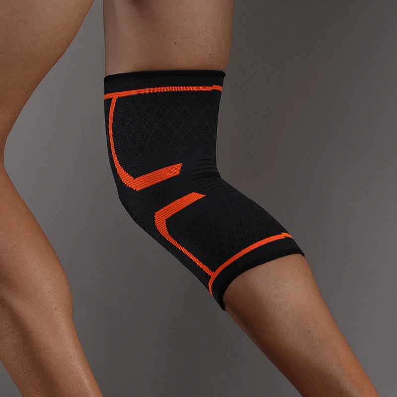 Knee support sleeve 1 Pc Elastic Breathable Compression for Basketball Running Cycling