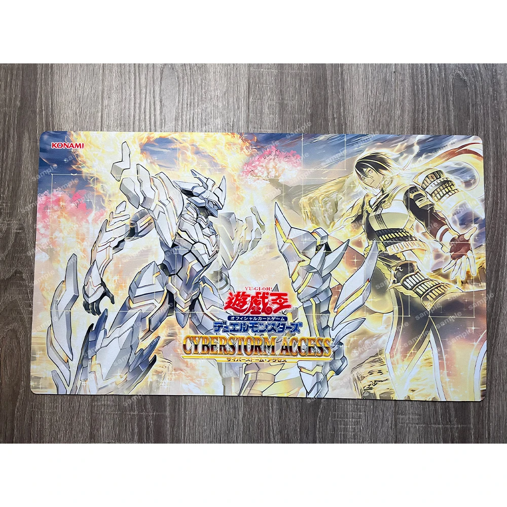 Tappetino Da Gioco Yugioh Con Zone Mannadium Riumheart & Prime-Heart Tcg Ccg Ocg Tappetino Da Gioco Per Carte Collezionabili Yu-Gi-Oh Mats-D149