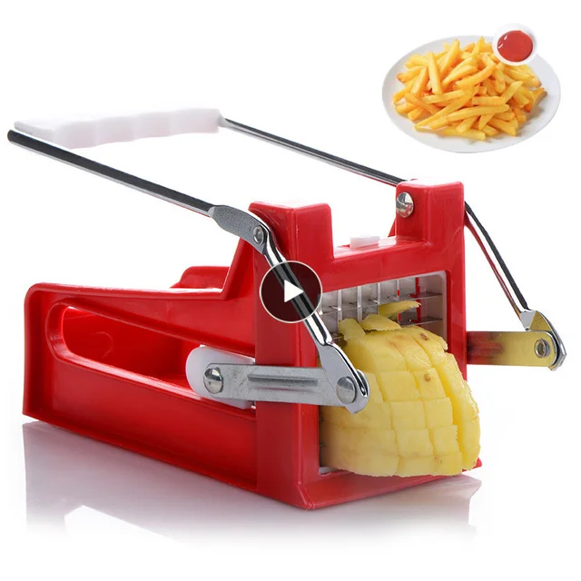 Manual Potato Cutter Stainless Steel French Fries Slicer Potato Chips Maker  Meat Chopper Dicer Cutting Machine Tools For Kitchen - AliExpress