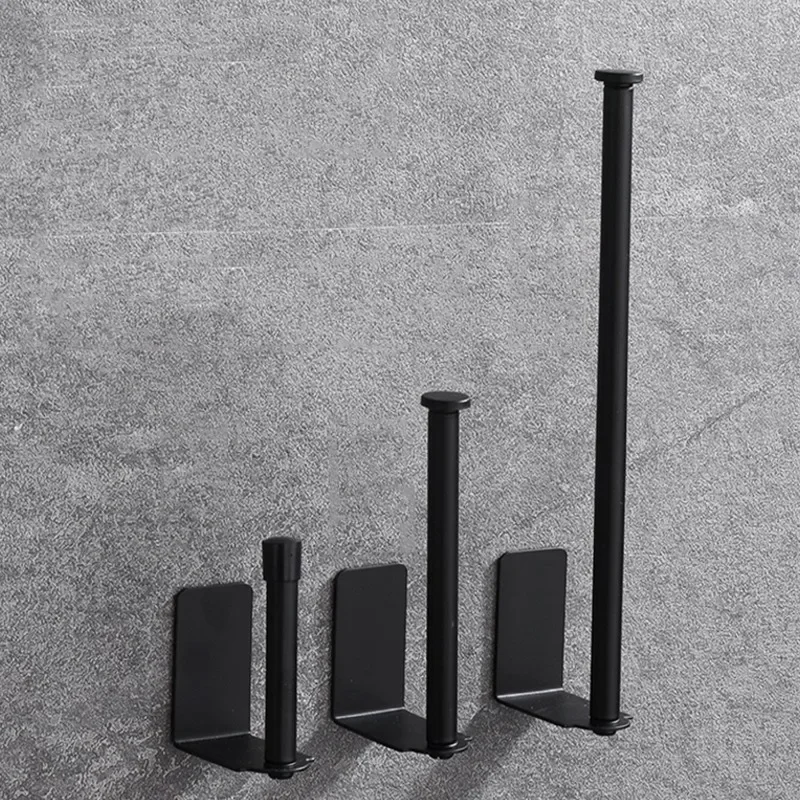 Self Adhesive Toilet Paper Towel Holder Stainless Steel Wall Mount No Punching Tissue Towel Roll Dispenser for Bathroom Kitchen wall mounted organizer