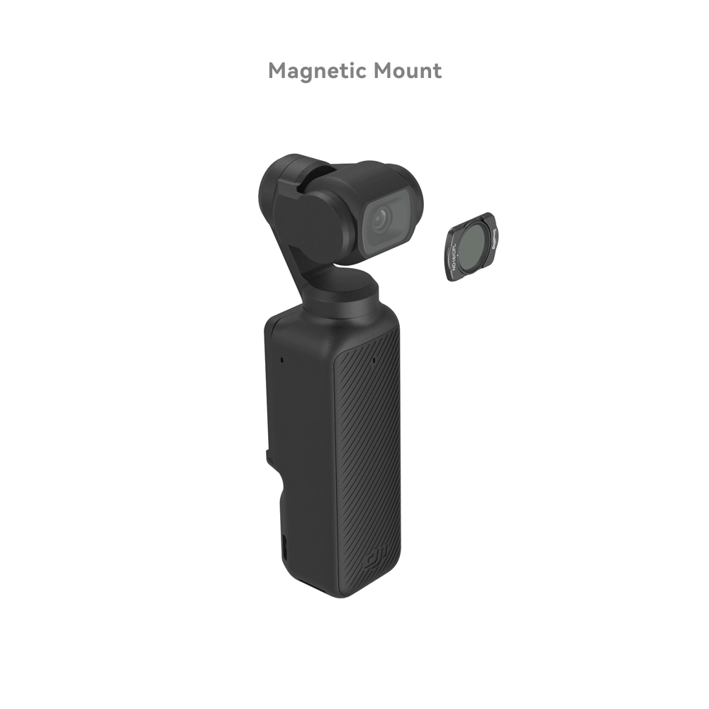 SmallRig Magnetic Filters Set for Osmo Pocket 3, VND2-5 Filter, ND16/CPL Filter