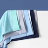 4 Pcs Boxers Ice Silk Men's Panties Shorts Underwear Graphene Breathable Underpants Thin Boxer Large Size L-4XL 1