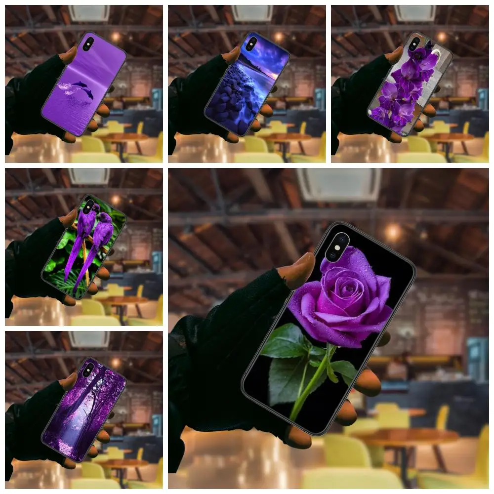 Black Back Painting Miglior Prezzo Infinity On Purple Per Xiaomi Redmi 9 9A 9C 8A Pro Max Redmi 9 9A K40 Pro Plus