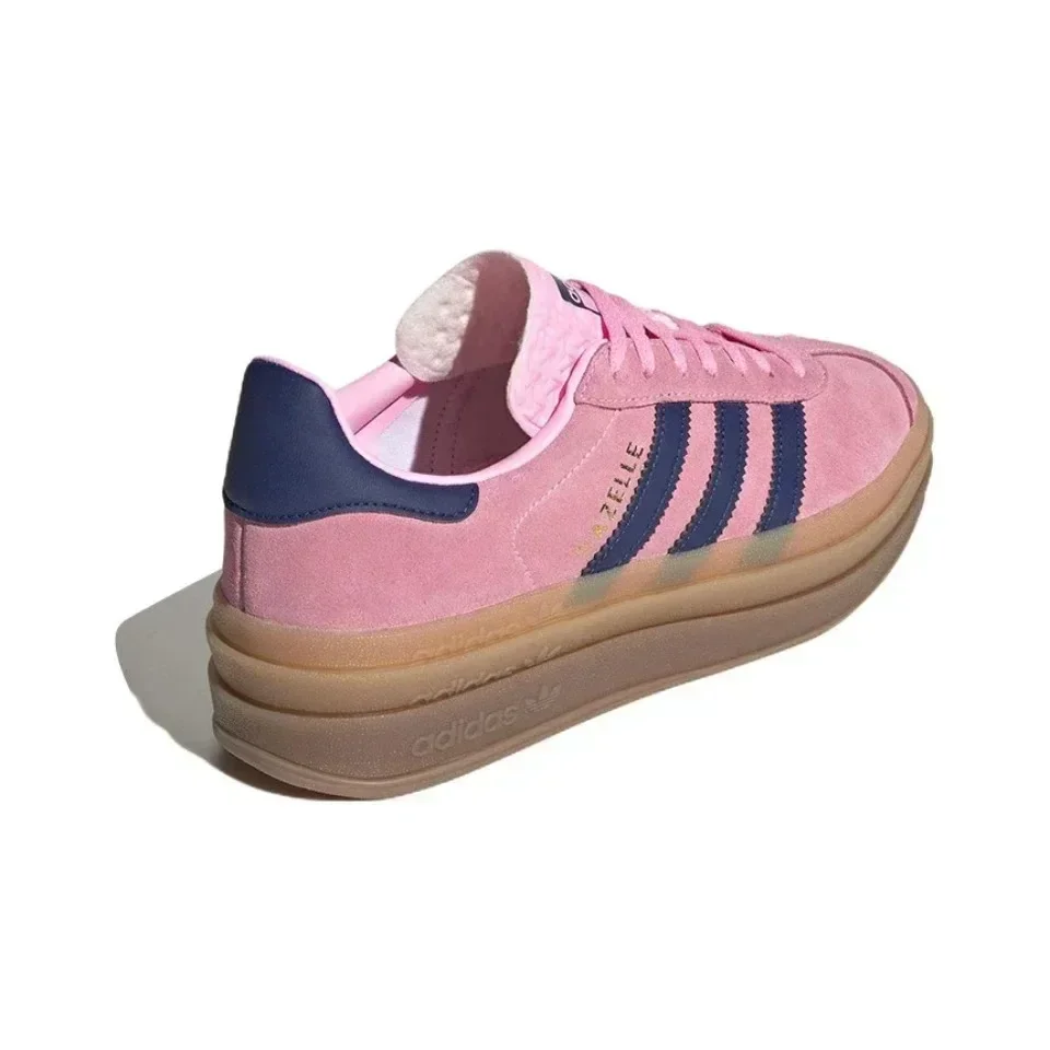 Sports Board Shoes Adidas Gazelle Bold Originals Skateboarding Shoes Thick Sole for Men and Women