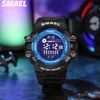 SMAEL  multifunctional luminous 50 meter waterproof men's watch 8050 digital large dial personalized trend sports 1