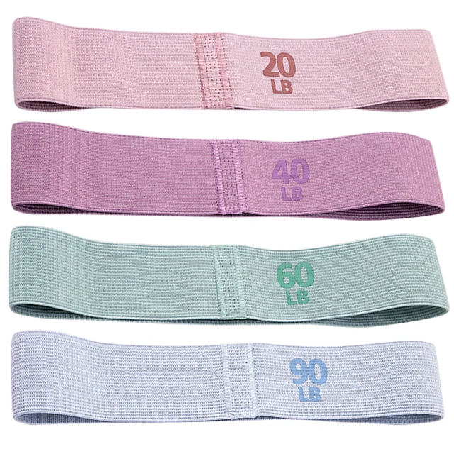 1/2/4Pcs Resistance Booty Bands Anti-Slip Elastic Workout Bands Portable Glute Thigh Elastic Bands Yoga Gym Equipment 4