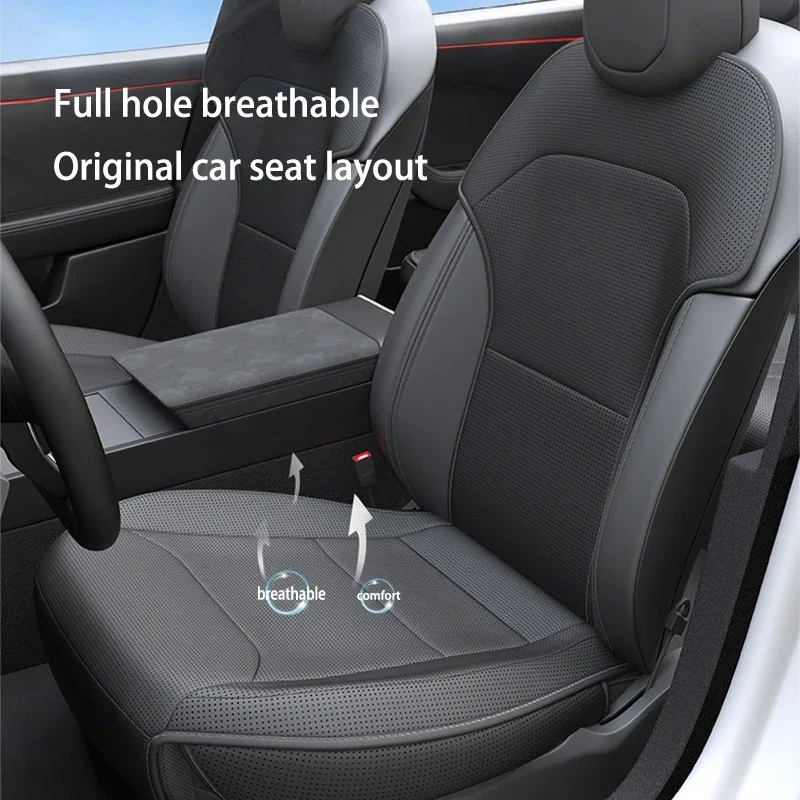 Car Seat Cover Cushion For Tesla Model Y Juniper 2025 Full Car Seat Cushion&Back