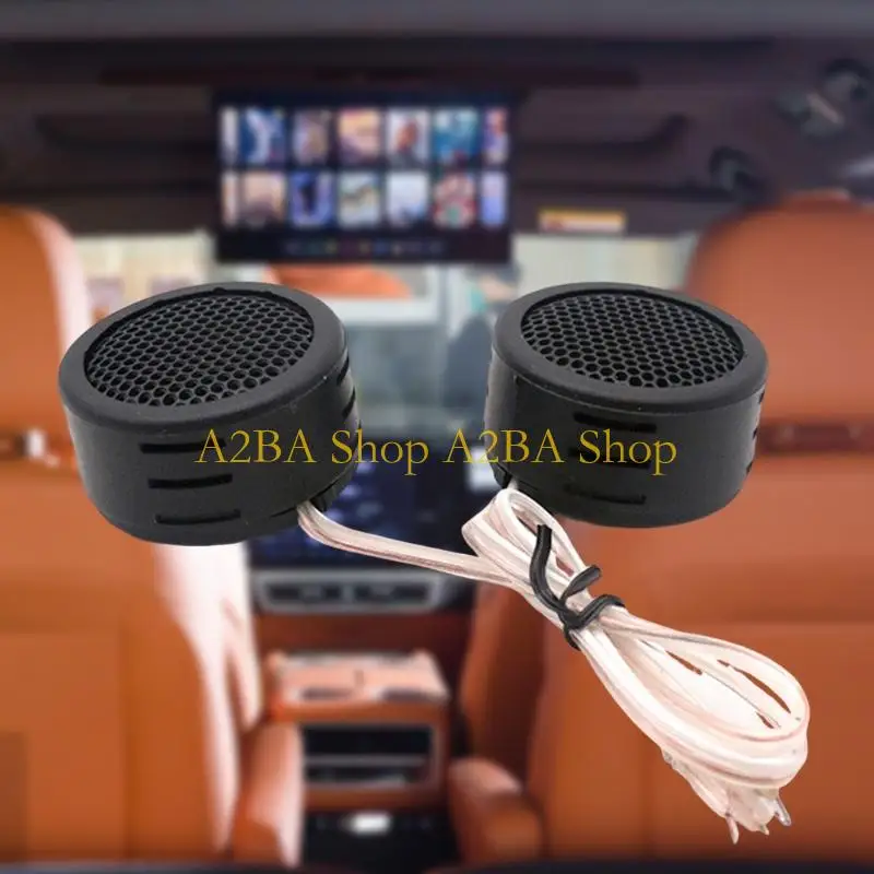 A2BA 500W 라우드 스피커 범용 고효율 돔 트위터 라우드 스피커 사운드 응답 자동차 애플리케이션을위한 쉬운 설치