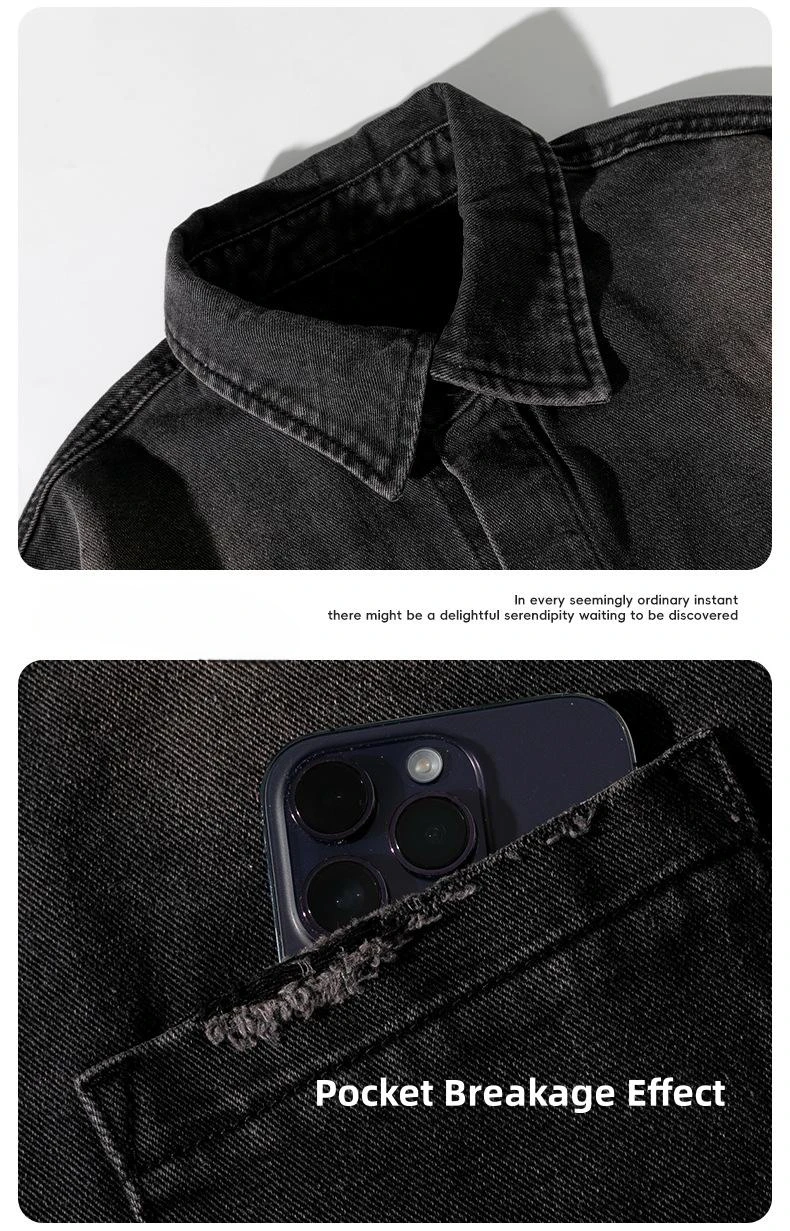 Рисунок 5 - Винтажная потертая рубашка с длинным