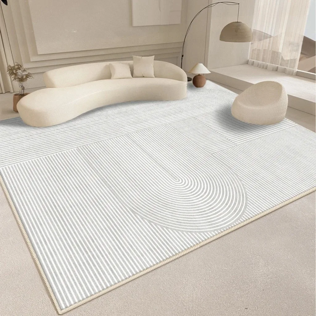 New Modern Living Room Decoration Line Carpet Minimalism Rug for Bedroom Abstract Design Rug Home Kitchen Floor Mat Tapetes