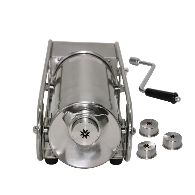 

Manual Churrera Maker 3L Stainless Steel Manual Churros Maker Spanish Churrera Machine Churro Extruding Machine