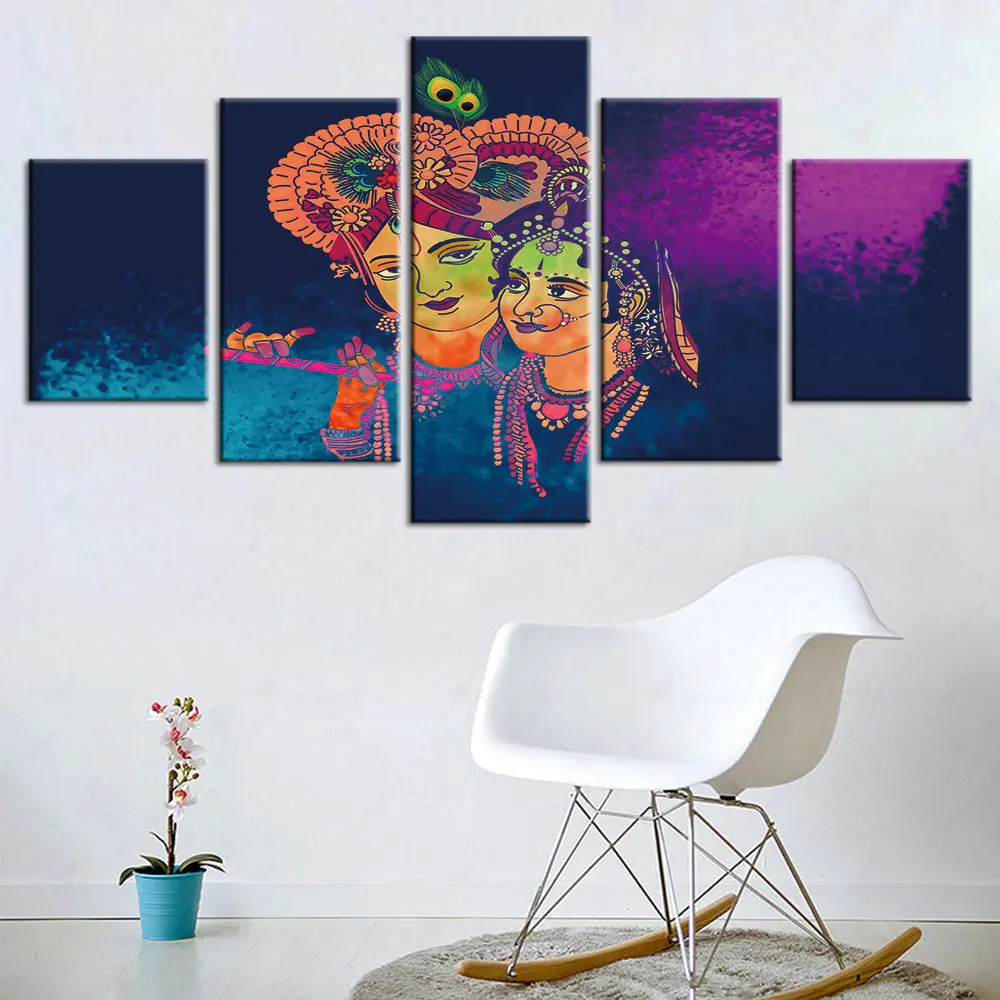 

Artsailing Modular Cuadros Hinduism Lord Canvas Paintings Home Decor For Living Room Decoration Aesthetic Artwork Free Shipping