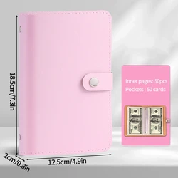 Deluxe Coin & Ticket Collection Album with Money Organizer and Savings Tracker (S1  50pages)