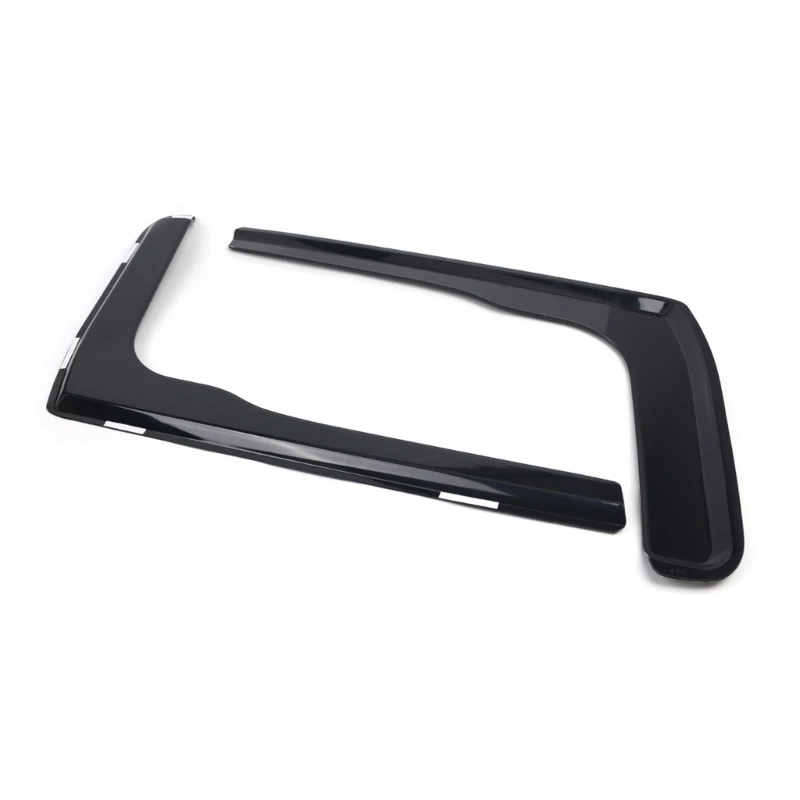 Side Window Wind Deflectors 1 Pair for TRANSIT MK8 2014-Up Exterior Mount Window Vent Visors Rain Guards Rain Shield GTWS