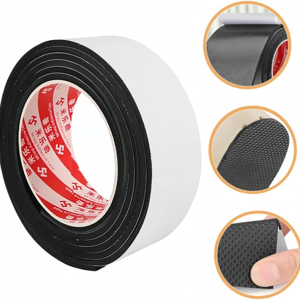 Durable Self-Adhesive Black EVA Heel Repair Tape