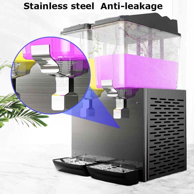 Beverage Machine Commercial Cold Drink Single And Double Cylinder Automatic Soymilk Multicolor Self-service Selling Juic