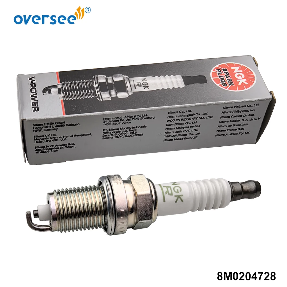 Spark Plug ZFR5F 8M0204728 for Mercury EFI 4-Stroke engines 65-150 HP