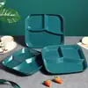 1Pc Diet Portion Control Tray For Portioned Eating PP Dinner Plate For Portion Control Diet Portion Control Plate 6