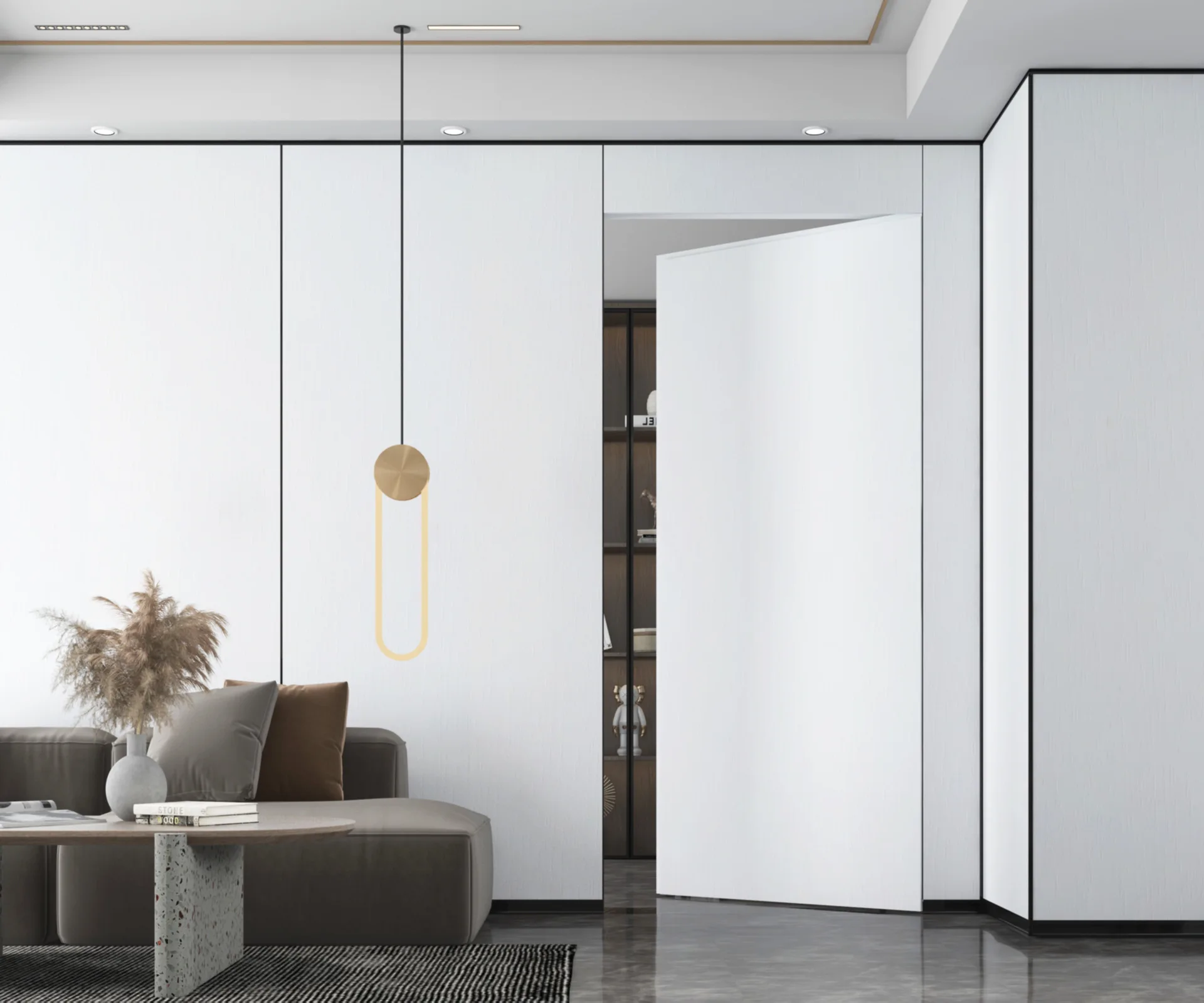 Invisible Flush Mounted Hidden Door That Looks Like a Wall: Real-World  Performance and Installation Insights, image size:1920x1600