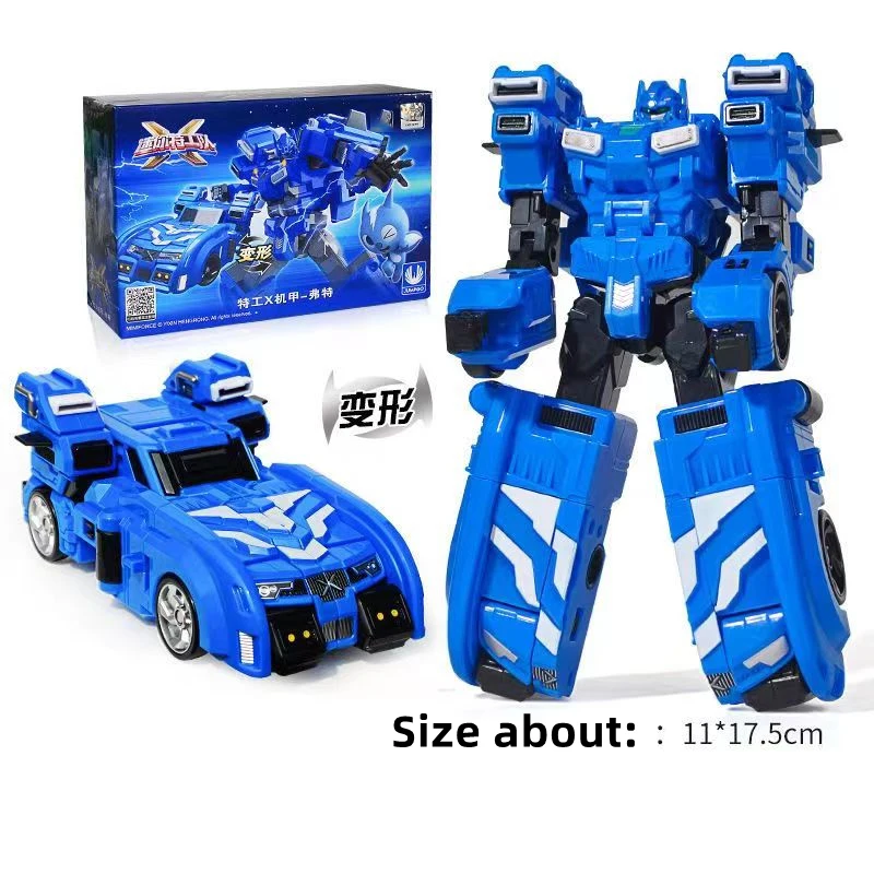 thumbnail image 1 of Figuras de acción de Mini Force Super Dinosaur Power Transformation Robot Toys MiniForce Agent X Simulación Coche Deformación Juguete para niños, 1 of 5