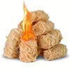 30/100pcs natural fire starter, wax wood stick, suitable for fireplace, barbecue stove, chimney oven, charcoal ignition 1