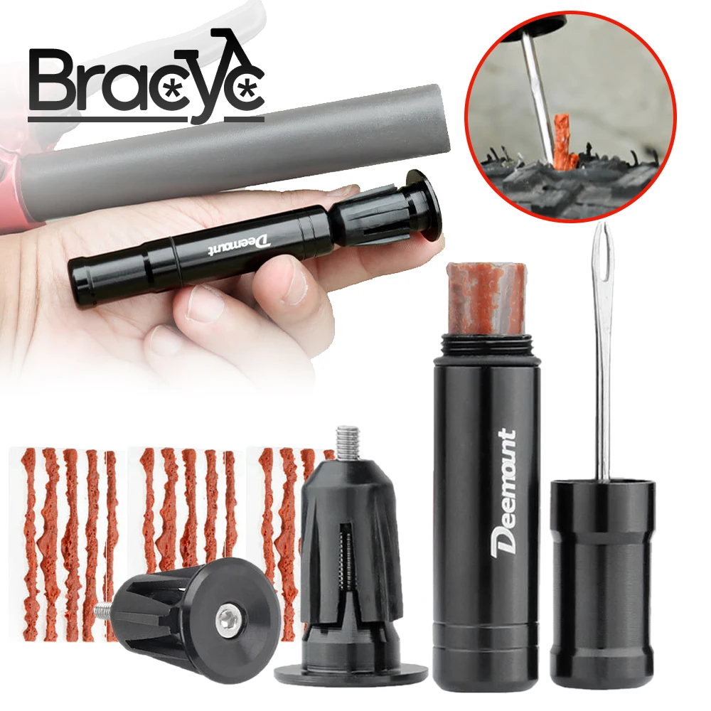 MTB Bicycle Tyres Tubeless Bike Tyre Repair Kit Fix a Puncture or Flat
