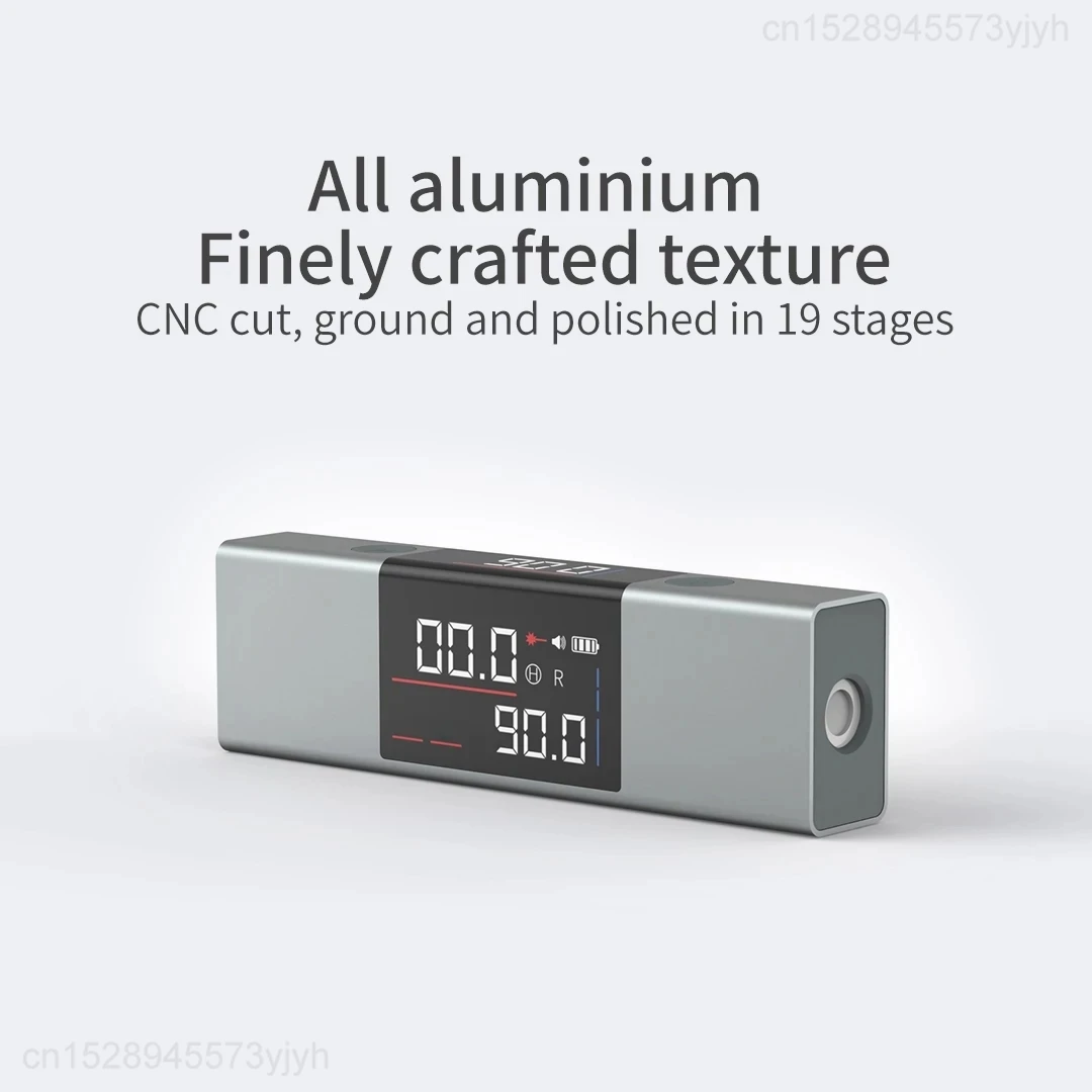 Enhanced Digital Laser Protractor & Inclinometer with Type-C Charging