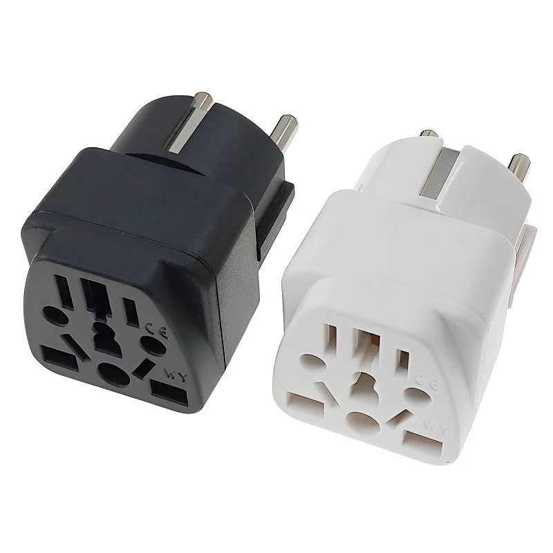 อะแดปเตอร์ปลั๊กสากลเป็นอิสราเอล Schuko เกาหลีรัสเซีย - สูงสุด AC250V 10A 1