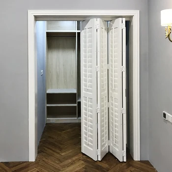 Wood Shutter Sliding Doors 1