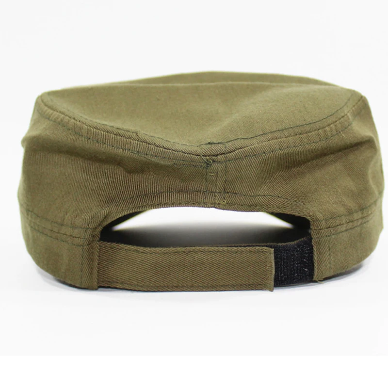Classic Men Military Caps Training Men's Women's Flat Top Baseball Caps Adjustable Army Red Star Sun Hats Outdoor Casual Sports