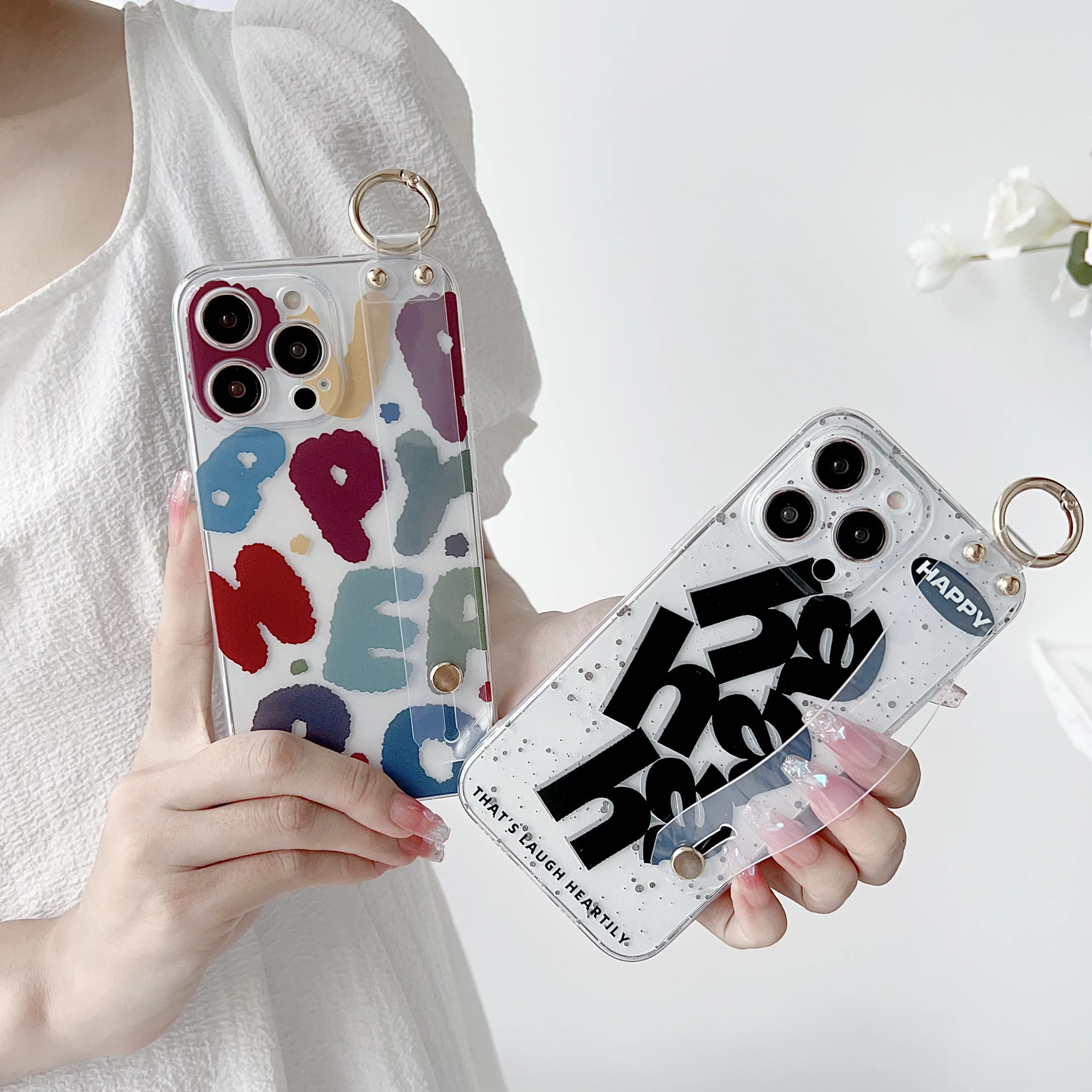 Nice Day Case with Wrist Strap - Sleek Protection and Style