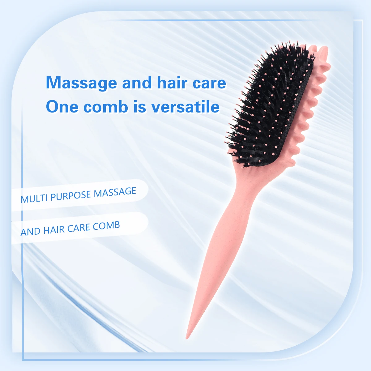 Curly Hair Hairdressing Comb Women Detangling Combs Professional Hair Straightening Scalp Massager Combs Candy Brush Tools 2