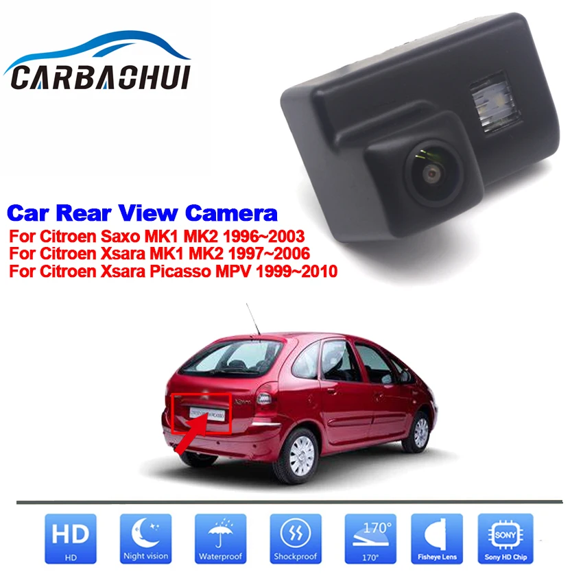 Telecamera Di Parcheggio Retromarcia Per Citroen Saxo Xsara Per Citroen Xsara Picasso Mpv Ccd Hd Telecamera Posteriore Impermeabile Di Alta Qualità