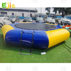 Inventory 16ft /5m Large Outdoor Water Toys Inflatable Water Trampoline Bounce Swim Platform For Adult Kids  Water  Sports