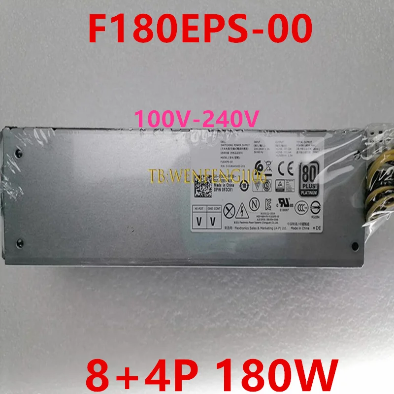 

Original New Power Supply For DELL Optiplex 3040 5040 7040 3650 3656 SFF 8Pin 180W Power Supply F180EPS-00 F3C81 0F3C81